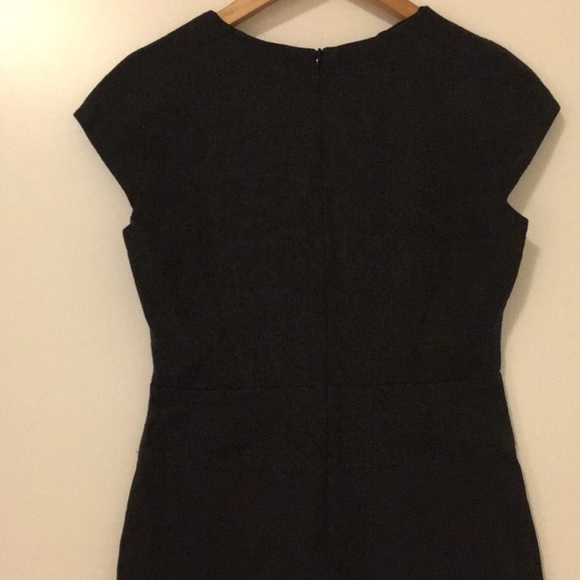 Zara gray stretch pencil work dress - Picture 5 of 7